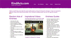 Desktop Screenshot of kindacts.com